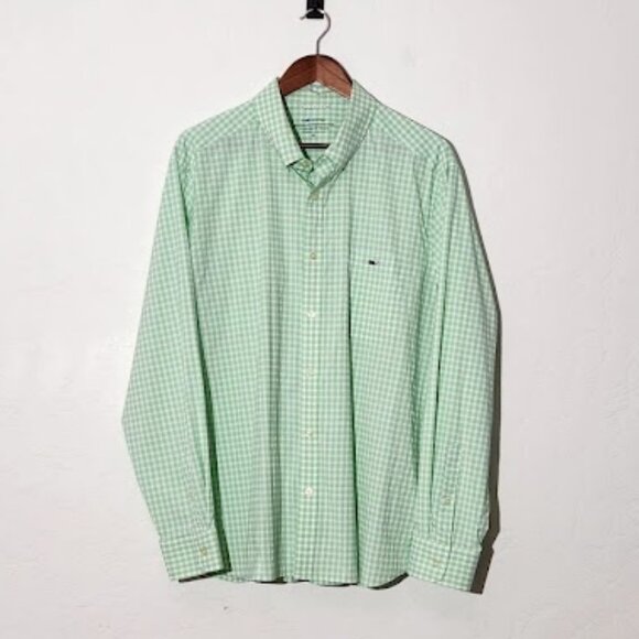 Vineyard Vines Other - Vineyard Vines On The Go Performance Men's Long Sleeve Button-Down Shirt Large